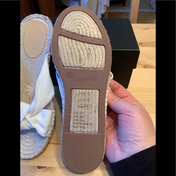 J.Crew Knotted Espadrilles in Canvas - Picture 4 of 7